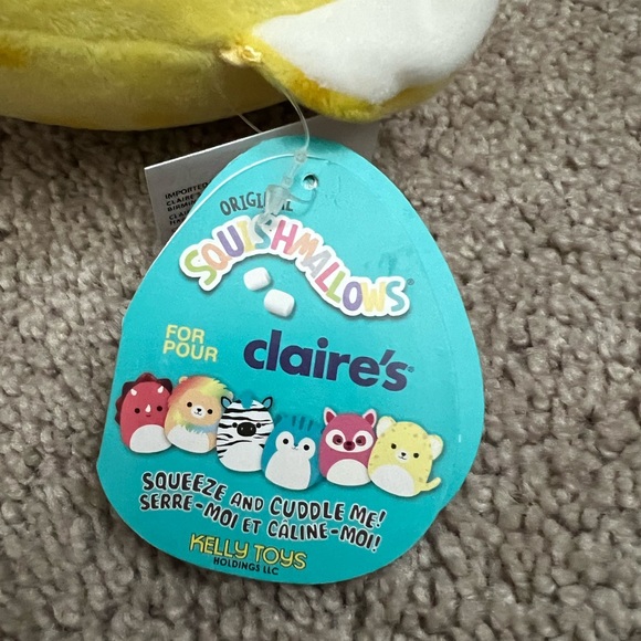 NWT 5” Lexie the Yellow Remix Cheetah Squishmallow — Claire’s Exclusive - Picture 9 of 9